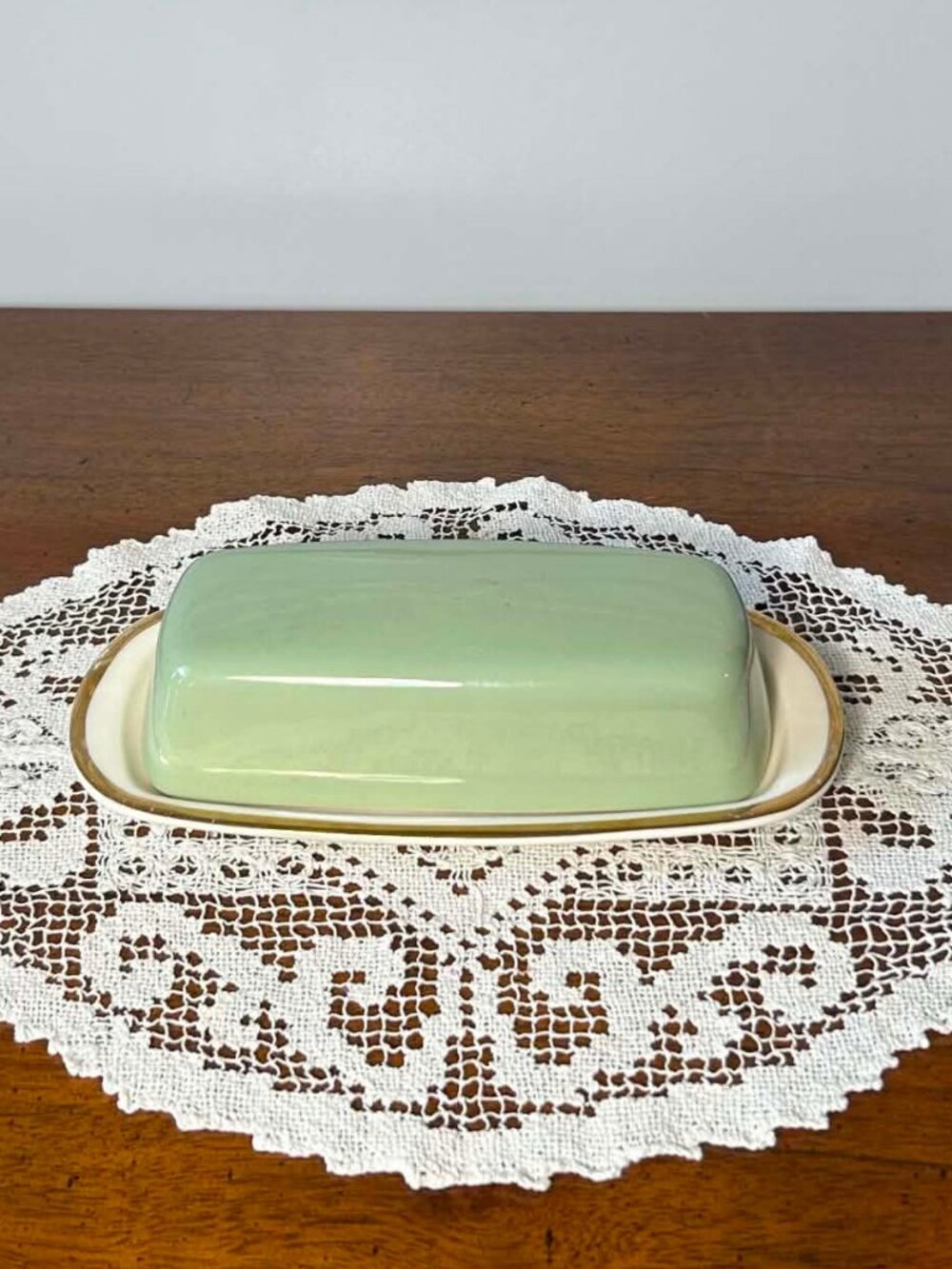 Chateau Buffet Taylor, Smith & Taylor butter dish with lid